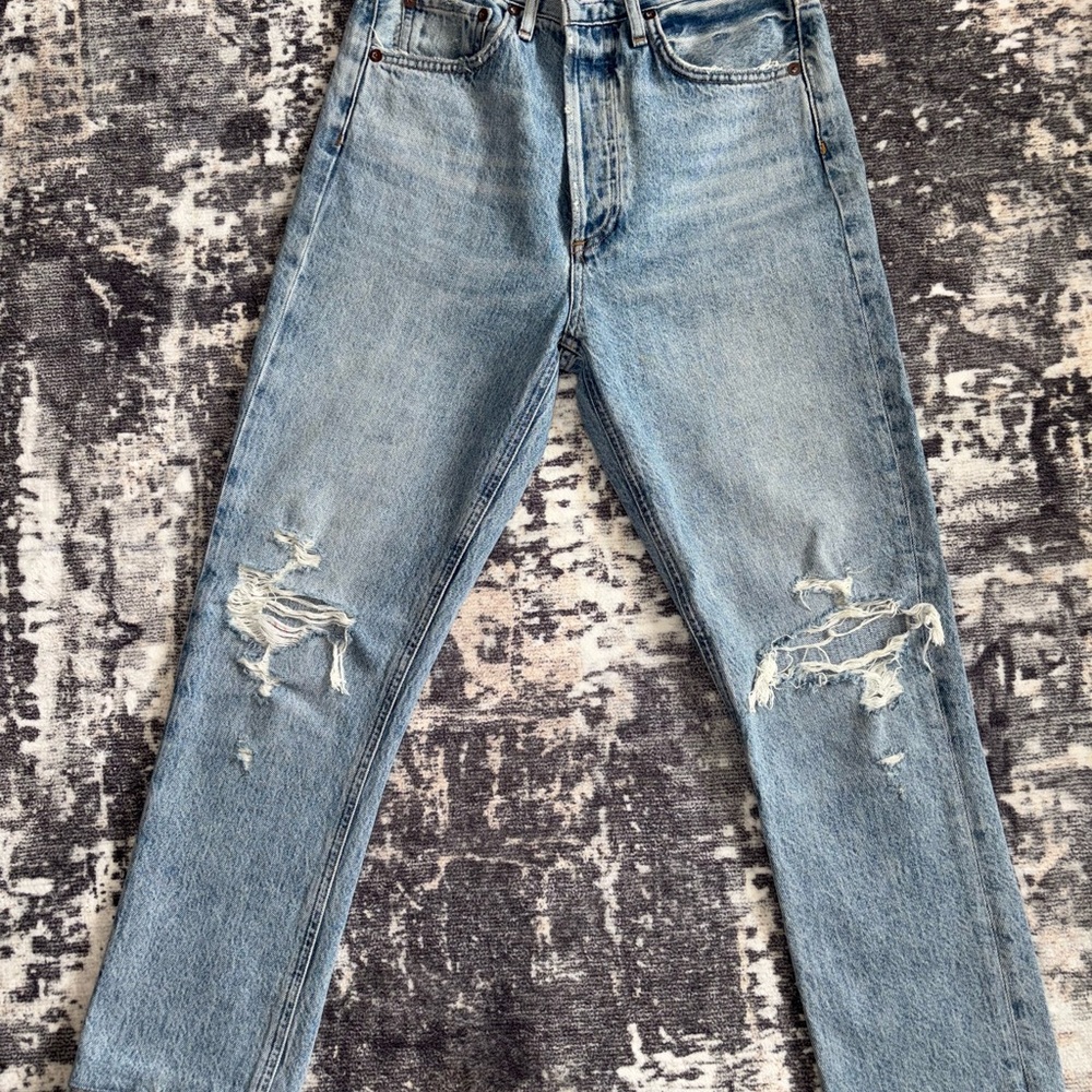 Agolde Riley crop 25 - Picture 2 of 4